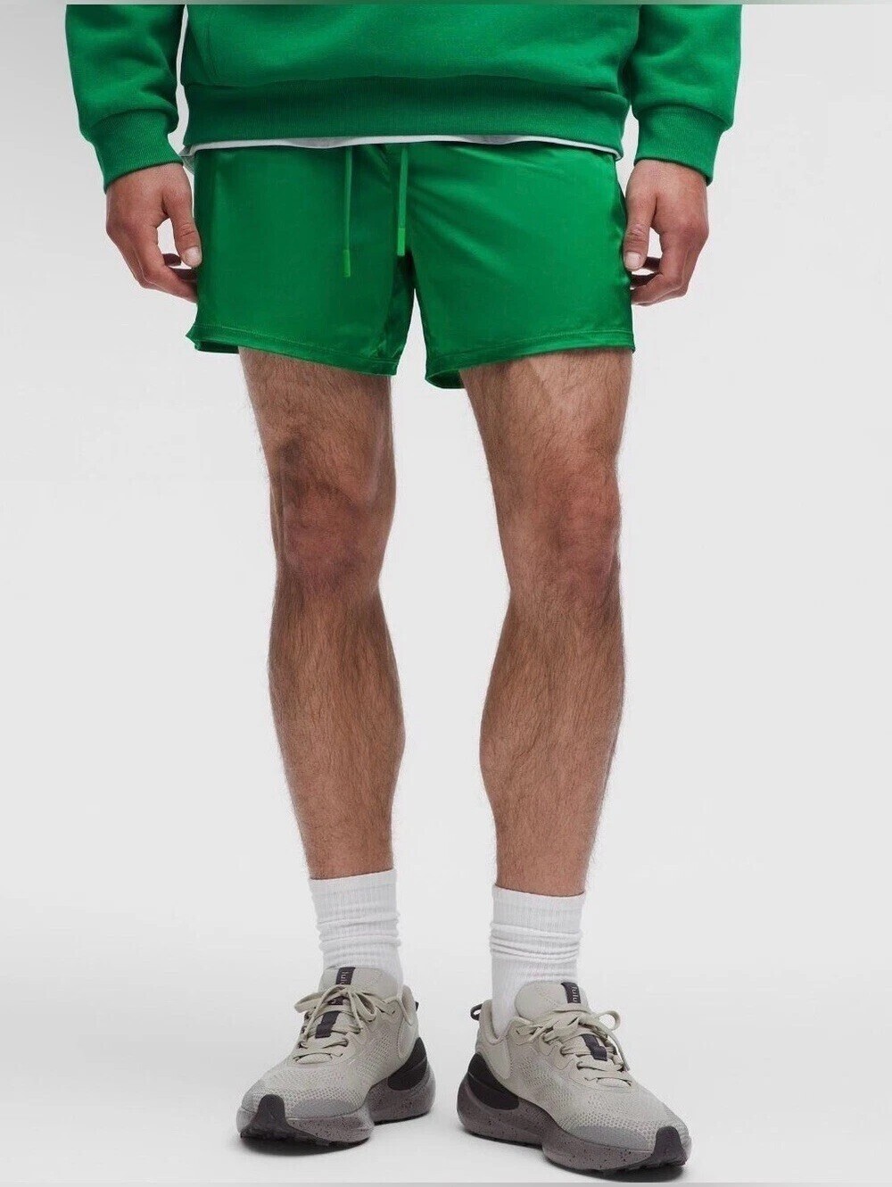 Lululemon Stretch Satin Nylon Short 5” Racing Green Men’s XXL NWT